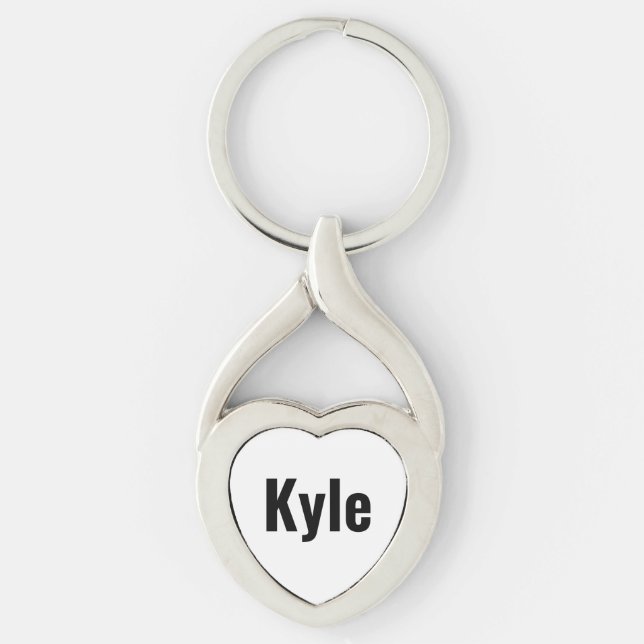 Chaveiro Kyle Mens Name, (Frente)