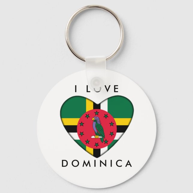 CHAVEIRO L O V E, D O M I N I C A (Frente)