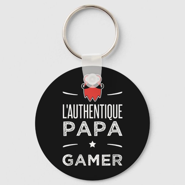 Chaveiro L verdadeira papa gamer (Frente)