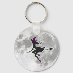 Chaveiro La belle sorcière devant la lune