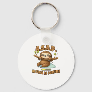 Chaveiro Lã branca � o mais lento possível, T-Sh clássico