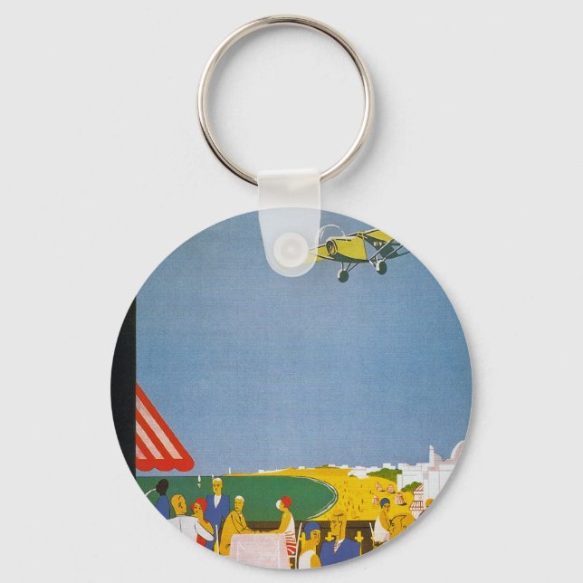 Chaveiro La Cote Basque Par Avion (Frente)