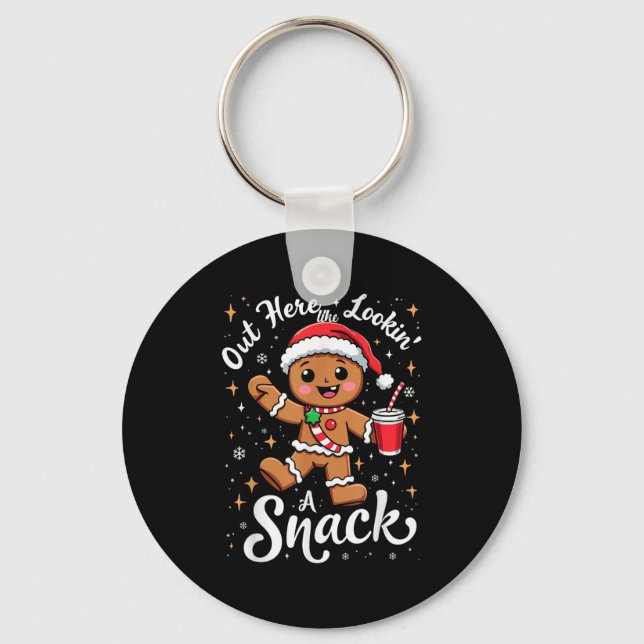 Chaveiro Lá Fora, Parece Um Burro De Natal Engraçado. (Frente)