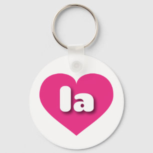 Chaveiro LA Hot Pink Heart - Amor