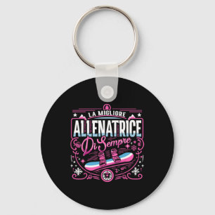 Chaveiro La Migliore Allenatrice Regali Snowboard Donna Sno