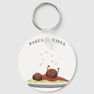 Chaveiro La Vista massa do Meatball feliz da "! "