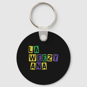Chaveiro La Weezy Ana Mardi Gras Louisiana La Weezy Ana Car