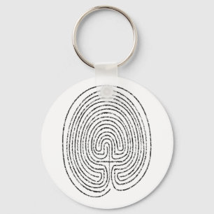 Chaveiro Labirinto de Thumbprint