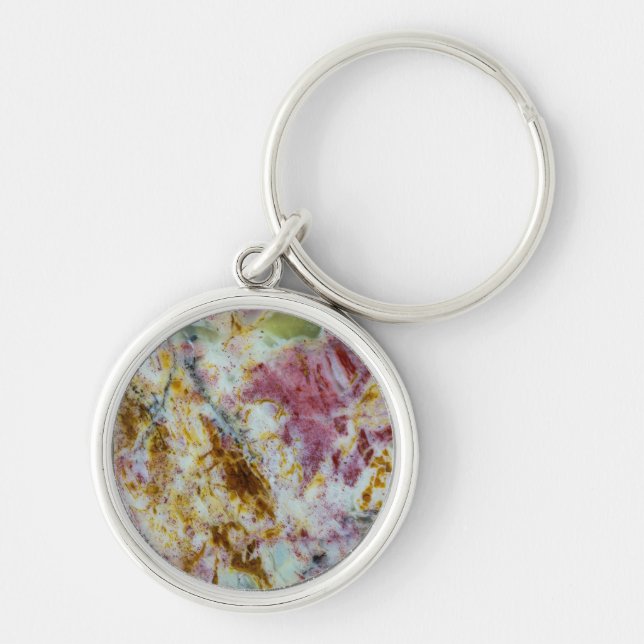 Chaveiro Laboratório de Opalite Verde Australiano (Frente)