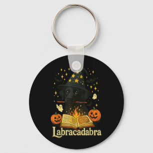 Chaveiro Labracadabra Labrador Preto Feiticeiro Halloween
