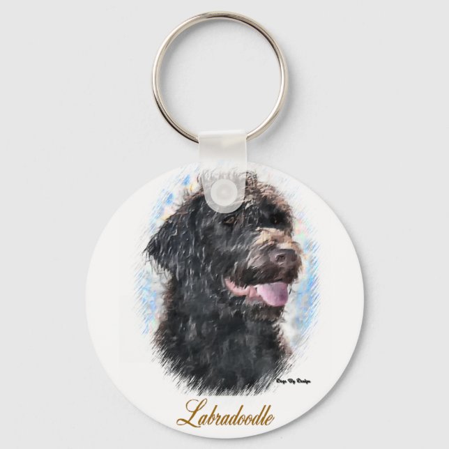 Chaveiro Labradoodle Gifts (Frente)