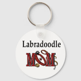 Chaveiro Labradoodle MOM Gifts