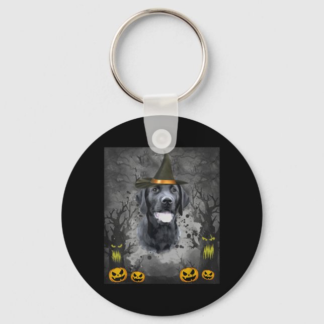 Chaveiro Labrador Halloween (Frente)