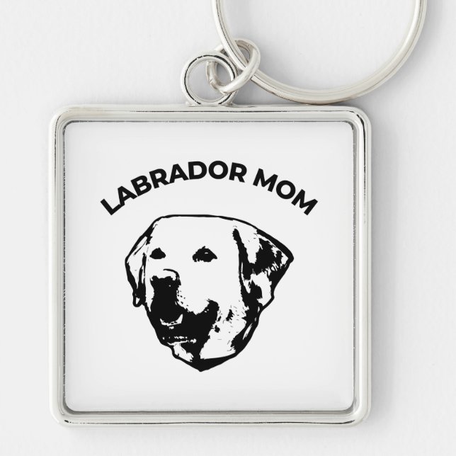 Chaveiro Labrador Mãe (Frente)