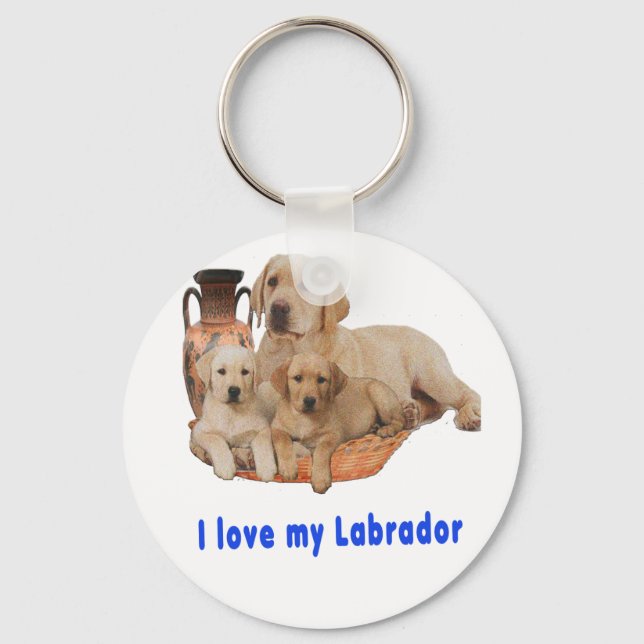 Chaveiro Labrador Retriever (Frente)