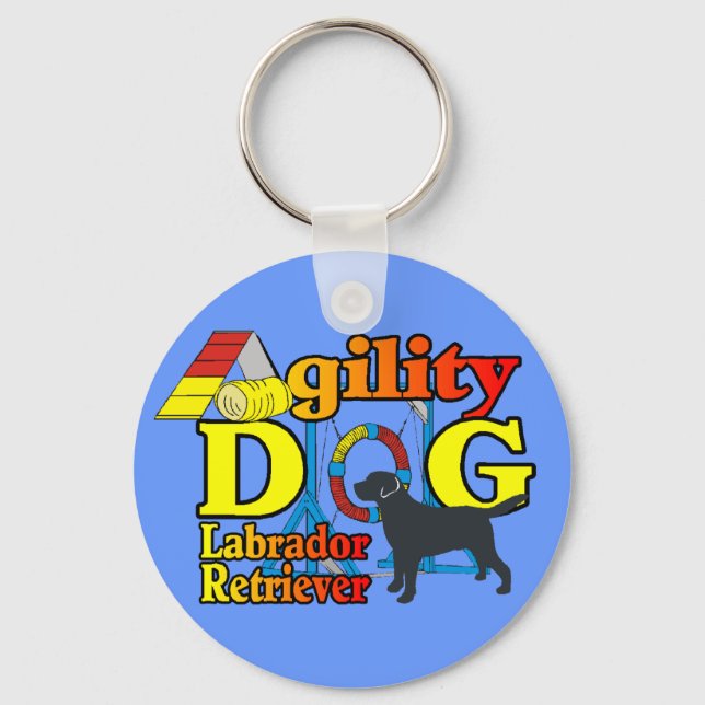 Chaveiro Labrador Retriever Agilidade Shirts Ofertas (Frente)