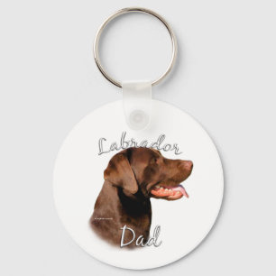 Chaveiro Labrador Retriever (chocolate) Pai 2