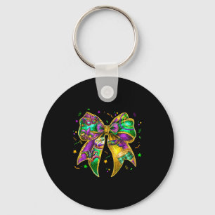Chaveiro Laço Coquete Mardi Gras Nova Orleans Flor De Lis F