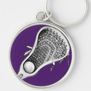 Chaveiro Lacrosse Esportes Roxa