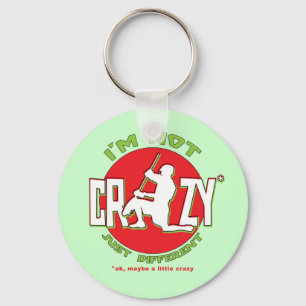 Chaveiro Lacrosse Goalie Design Keyring