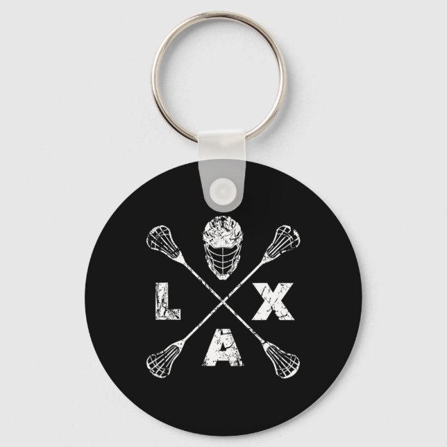 Chaveiro Lacrosse Lax Cross Axis (Frente)