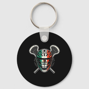 Chaveiro Lacrosse mexicana Flag Helmet Stick mexicano Indep