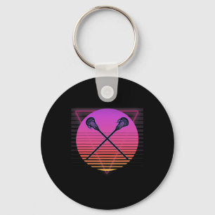 Chaveiro Lacrosse Stick Retro Vaporwave Vintage 70s 80s 90s