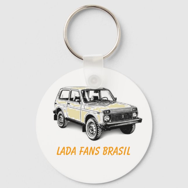 CHAVEIRO LADA FANS BRASIL (Frente)