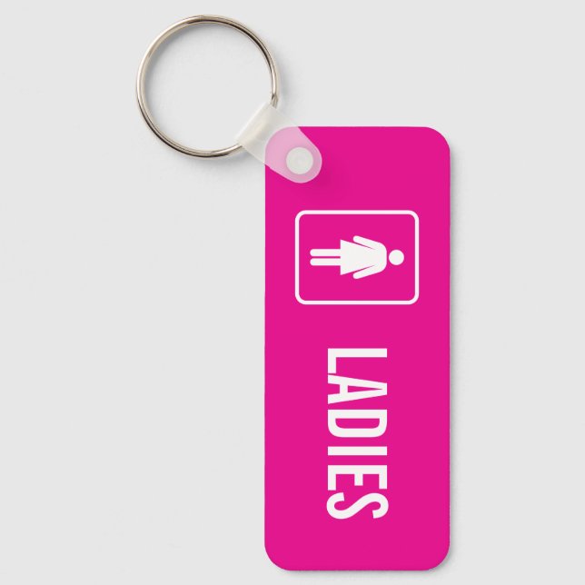 Chaveiro Ladies Toilet Keychain (Frente)