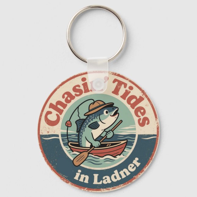 Chaveiro Ladner BC Antigo Peixe Engraçado (Frente)