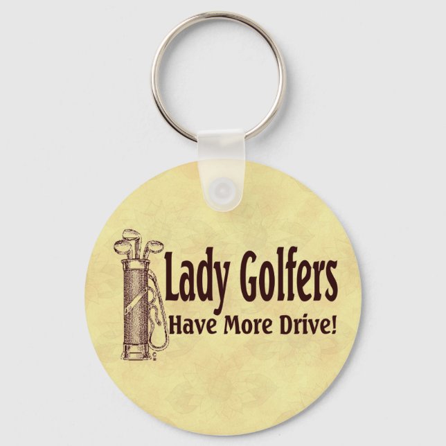 Chaveiro Lady Golfers (Frente)
