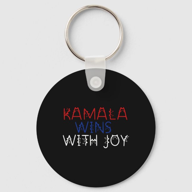 Chaveiro Lady Kamala Harris Para O Presidente (Frente)