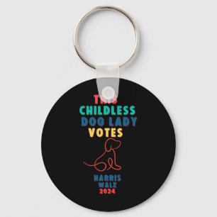 Chaveiro Lady Votes Kamala - Harris WAlzheime