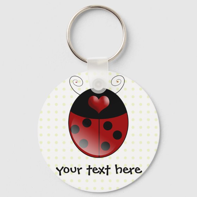 Chaveiro Ladybug Gifts (Frente)