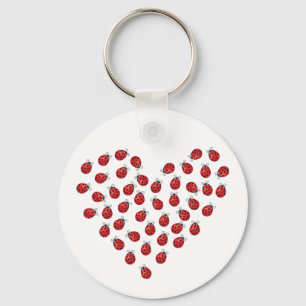 Chaveiro Ladybug Love Heart