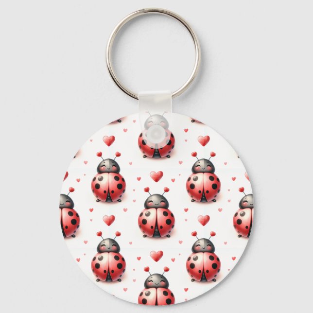 Chaveiro Ladybug Love (personalized) (Frente)