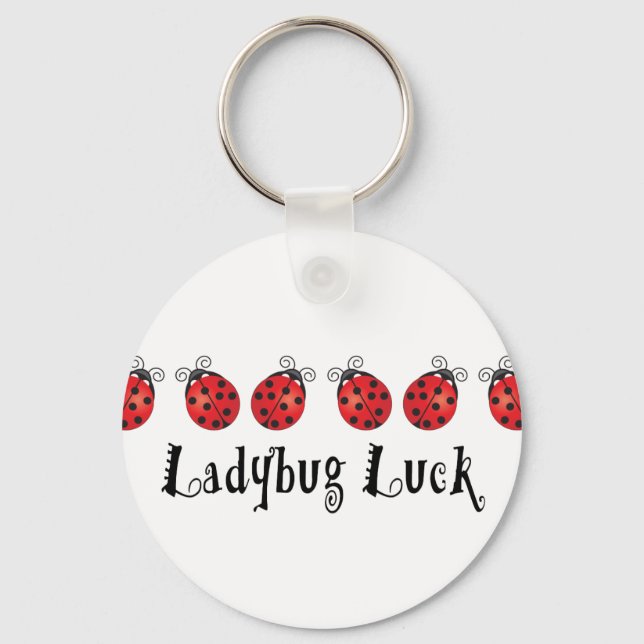 Chaveiro Ladybug Luck (Frente)