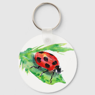 Chaveiro Ladybug no Livro Verde