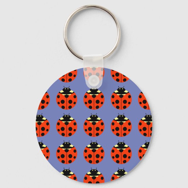 Chaveiro ladybug pattern (Frente)