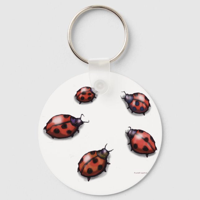 Chaveiro Ladybugs (Frente)