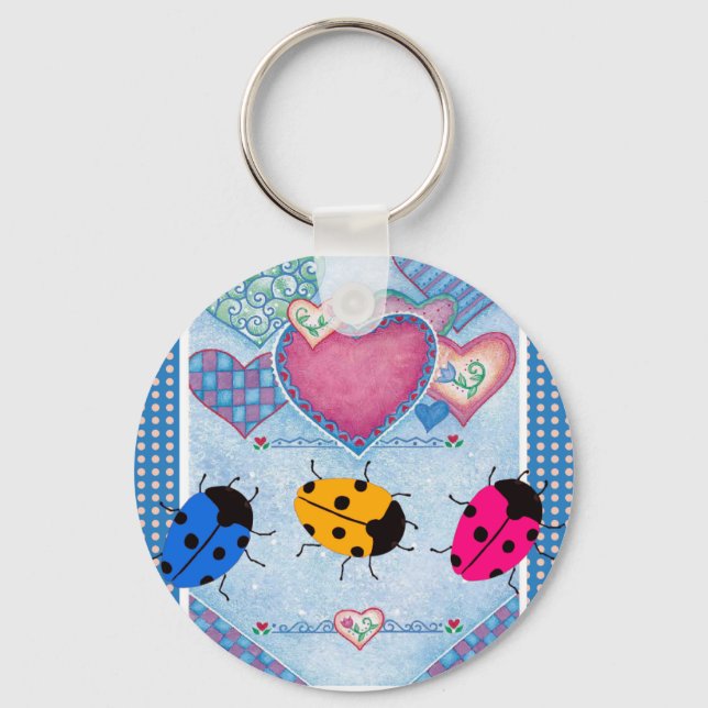 CHAVEIRO LADYBUGS (Frente)