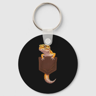Chaveiro Lagarto Reptil Lagartixa Leopardo Bolso Divertido 
