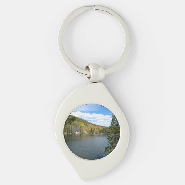 Chaveiro Lago Bear no Parque Nacional das Montanhas Rochosa (Frente)