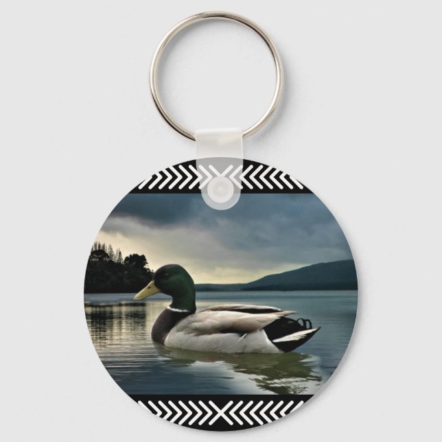 Chaveiro Lago Mallard Duck (Frente)