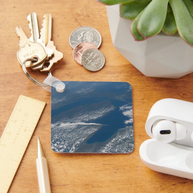 Chaveiro Lago Michigan, Lago Huron E Estado De Michigan. (Mesa)