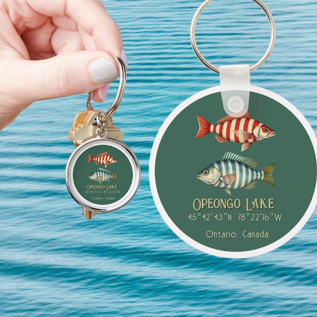 Chaveiro Lago Opeongo Ontário Canadá lembrança  (Criador carregado)