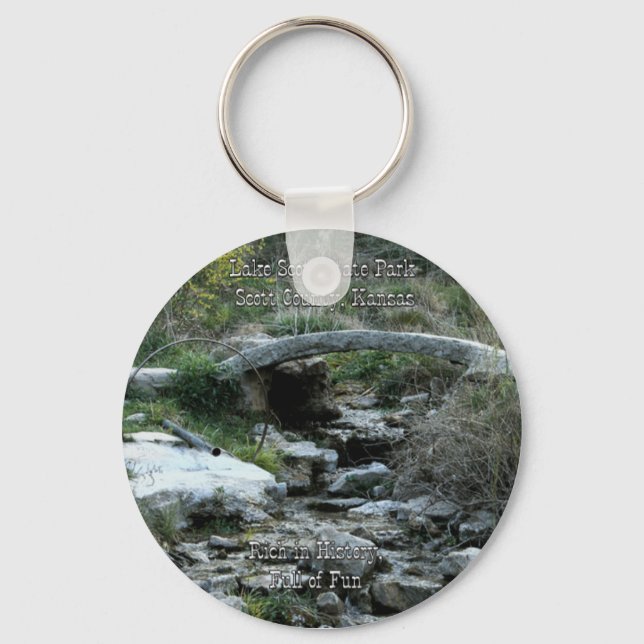 Chaveiro Lago Scott State Park - Grandes Primaveras (Frente)