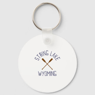 Chaveiro Lago String Wyoming Outdoors Vintage 3