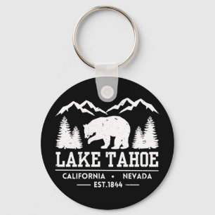 Chaveiro Lago Tahoe - Montanhas do Urso Grizzly da Califórn