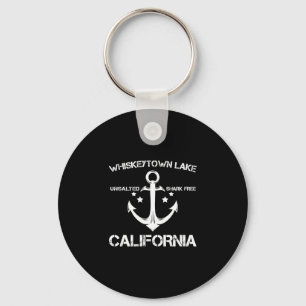 Chaveiro Lago Whiskeytown Califórnia pesca engraçada acampa